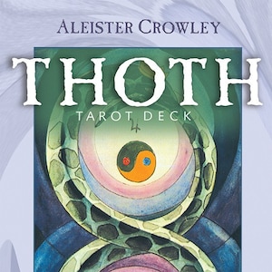 Baralho de Tarô Thoth de Aleister Crowley – Edição Rara Legacy com Hexagrama Unicursal
