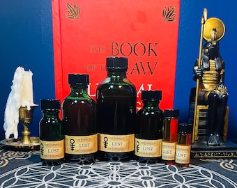 11 Lust Tarot Trump Oil | Handcrafted for Passion, Power, Vitality, & Sacred Desire