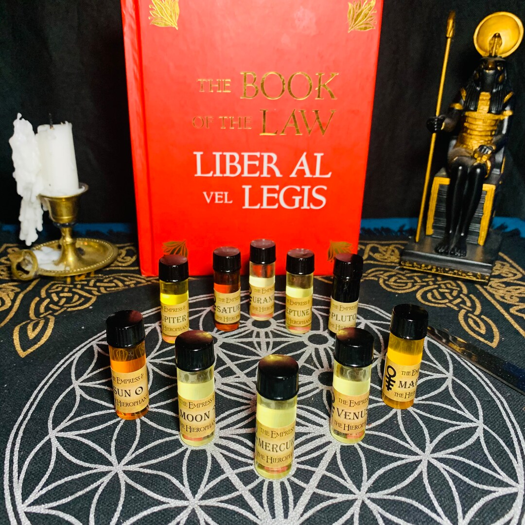 Planetary Ritual Oils Planetary Oils Set - Etsy