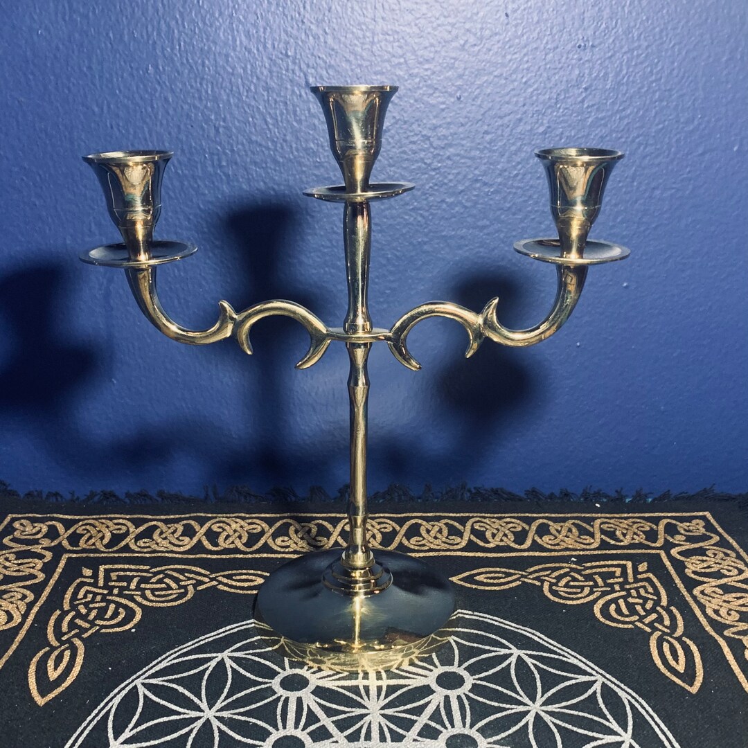 Brass Candelabra Etsy