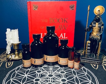 Lilith Godform Oil — Devotional Anointing Oil | Primal Sovereignty | Shadow Feminine | Dark Moon | First Woman