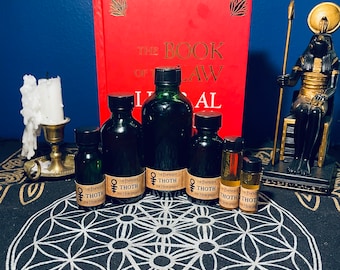 Thoth Godform Oil — Devotional Anointing Oil for Wisdom, Language & Sacred Insight