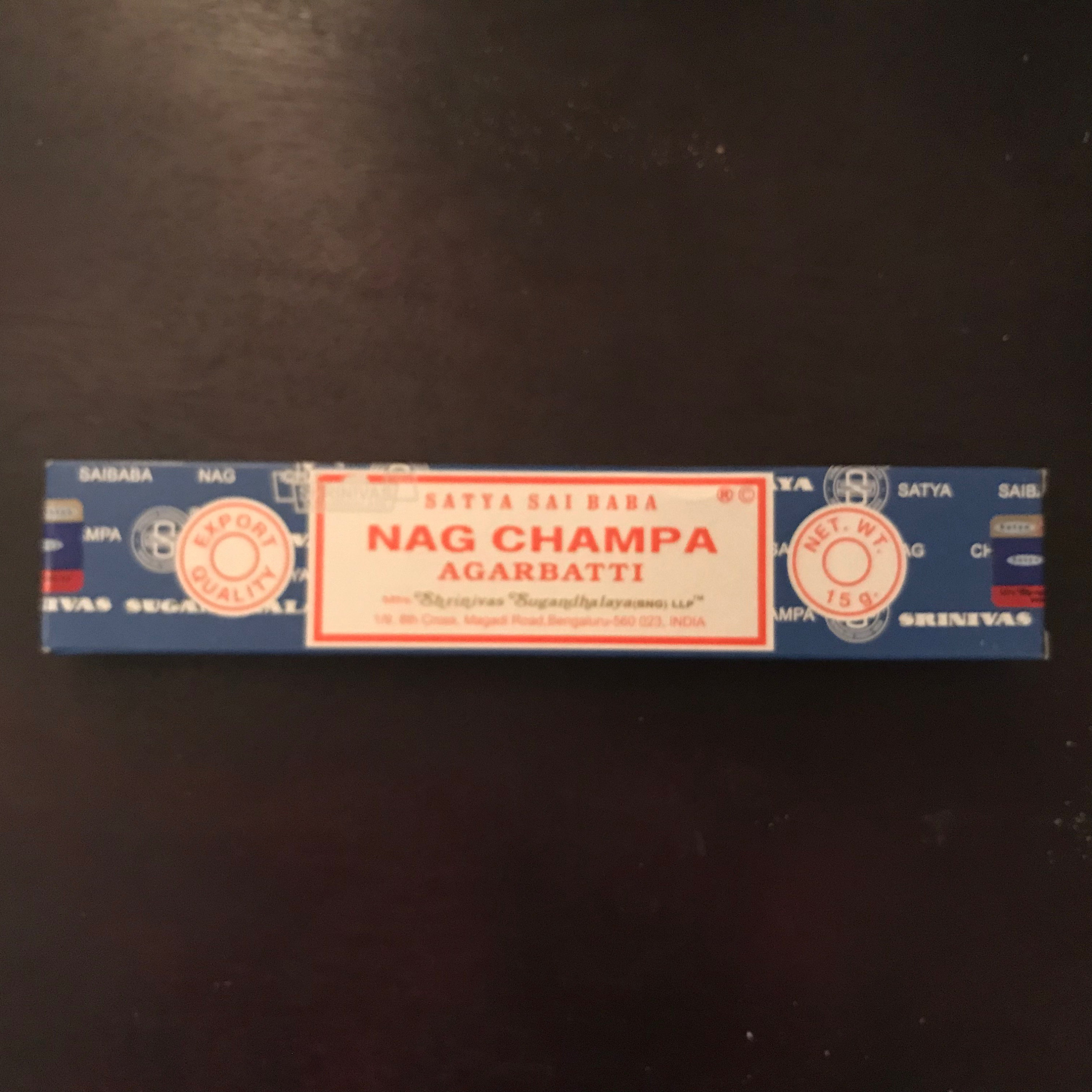 Satya Sai Baba Nag Champa Incense Sticks - Original 500g Box