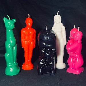 7" Figure Candle