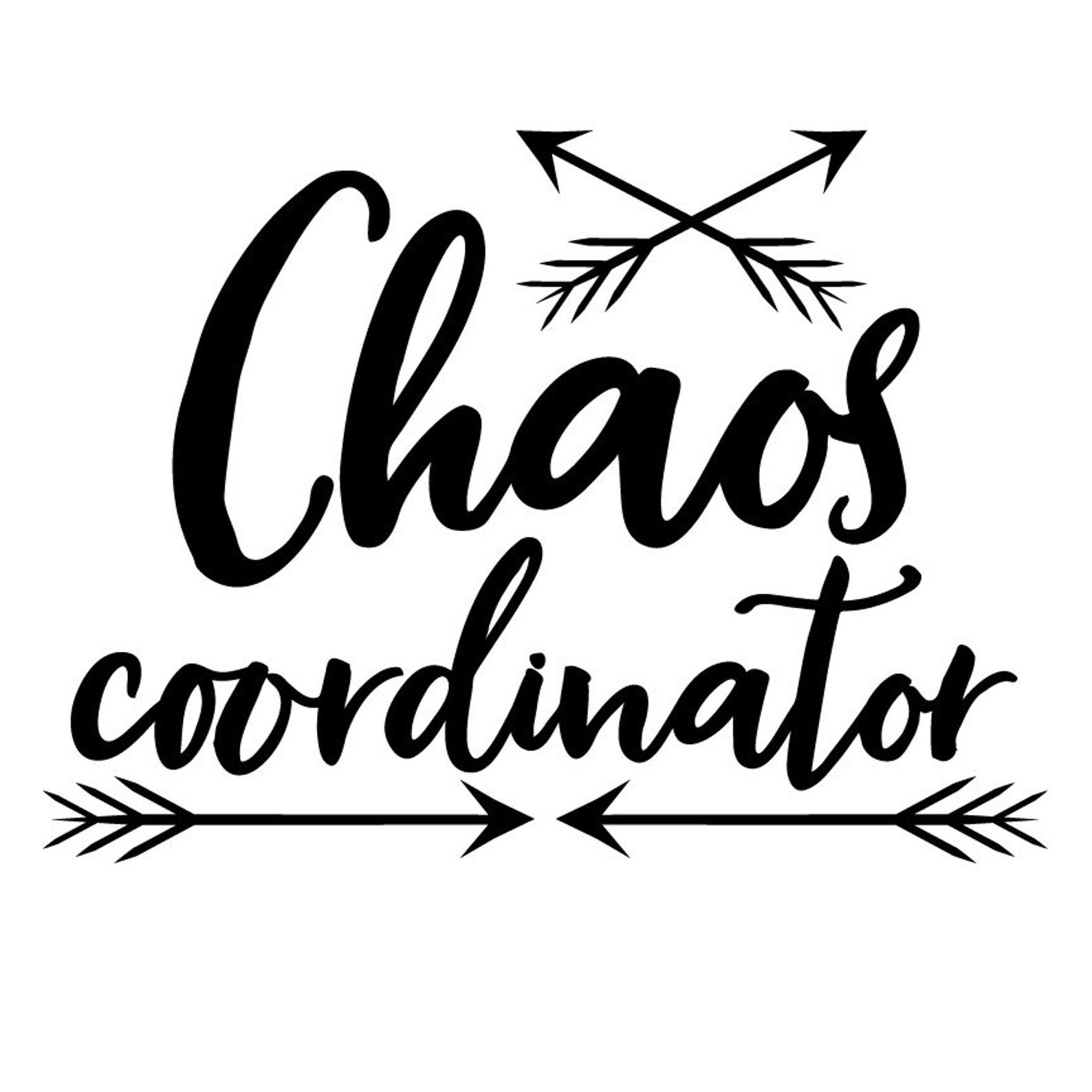 Chaos Coordinator Decal Mom Decal Mommy Decal Mom Gift | Etsy