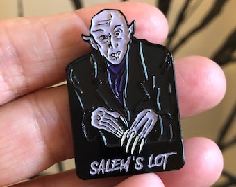 Nosferatu Stephen King Salems Lot Inspired Soft Enamel Pin