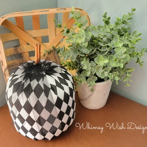 Large Harlequin Pumpkin
