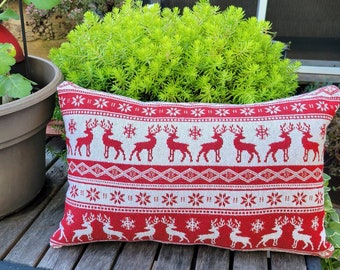 Accent Pillow /Reindeer