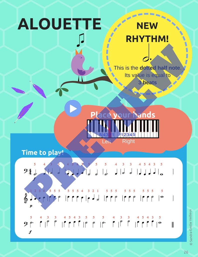 Piano Method Book - Basics - Etsy