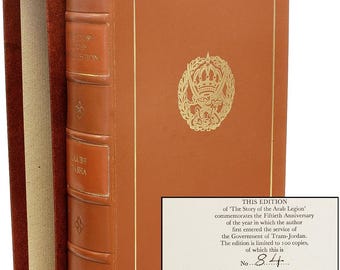 GLUBB, Sir John Bagot. Die Geschichte der Arabischen Legion. (1980 - signierte LIMITIERTE AUFLAGE)