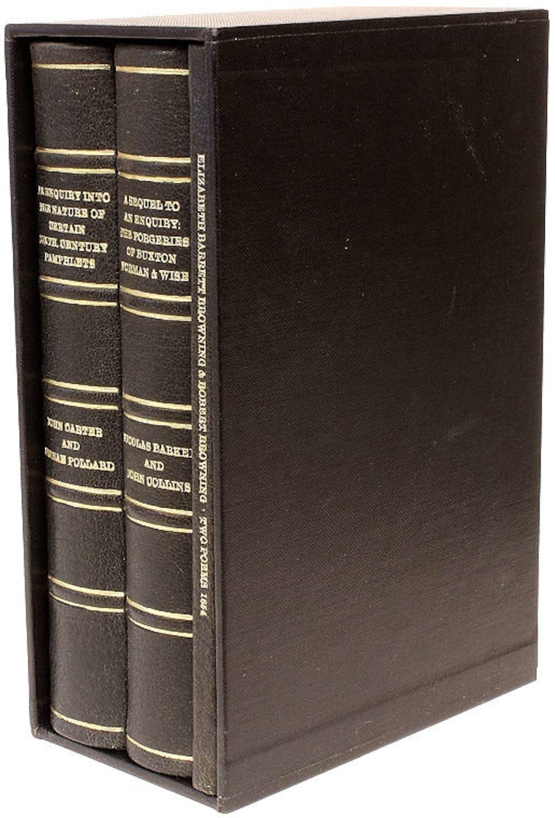 CARTER, John & Graham Pollard - an Enquiry Into the Nature of Certain ...