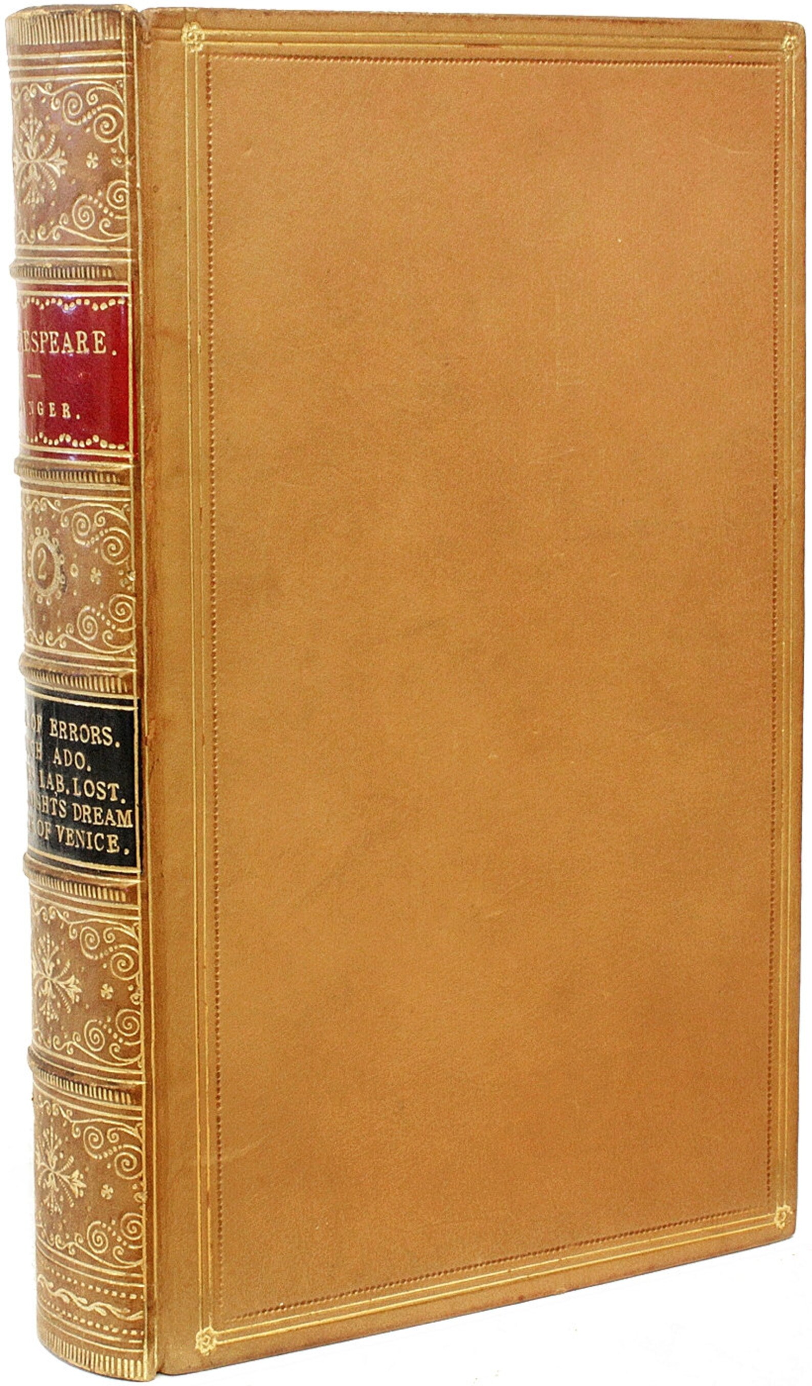 SHAKESPEARE, William. the Dramatic Works of William Shakespeare. With A ...