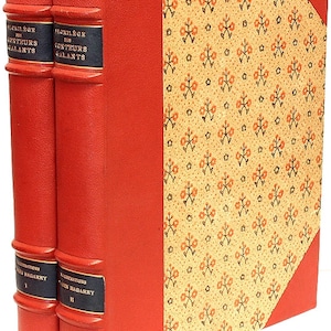 BAGARRY Adrien - Caylus - Diderot - Voltaire - VIVANT DENON - Florilege des Conteurs galants du XVIIIe siecle. (2 volumes - 1931)