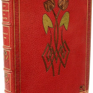 LOUYS, Pierre. Les Chansons de Bilitis. (1895 - With 5 ORIGINAL WATERCOLOR Illustrations By J. Robaglia