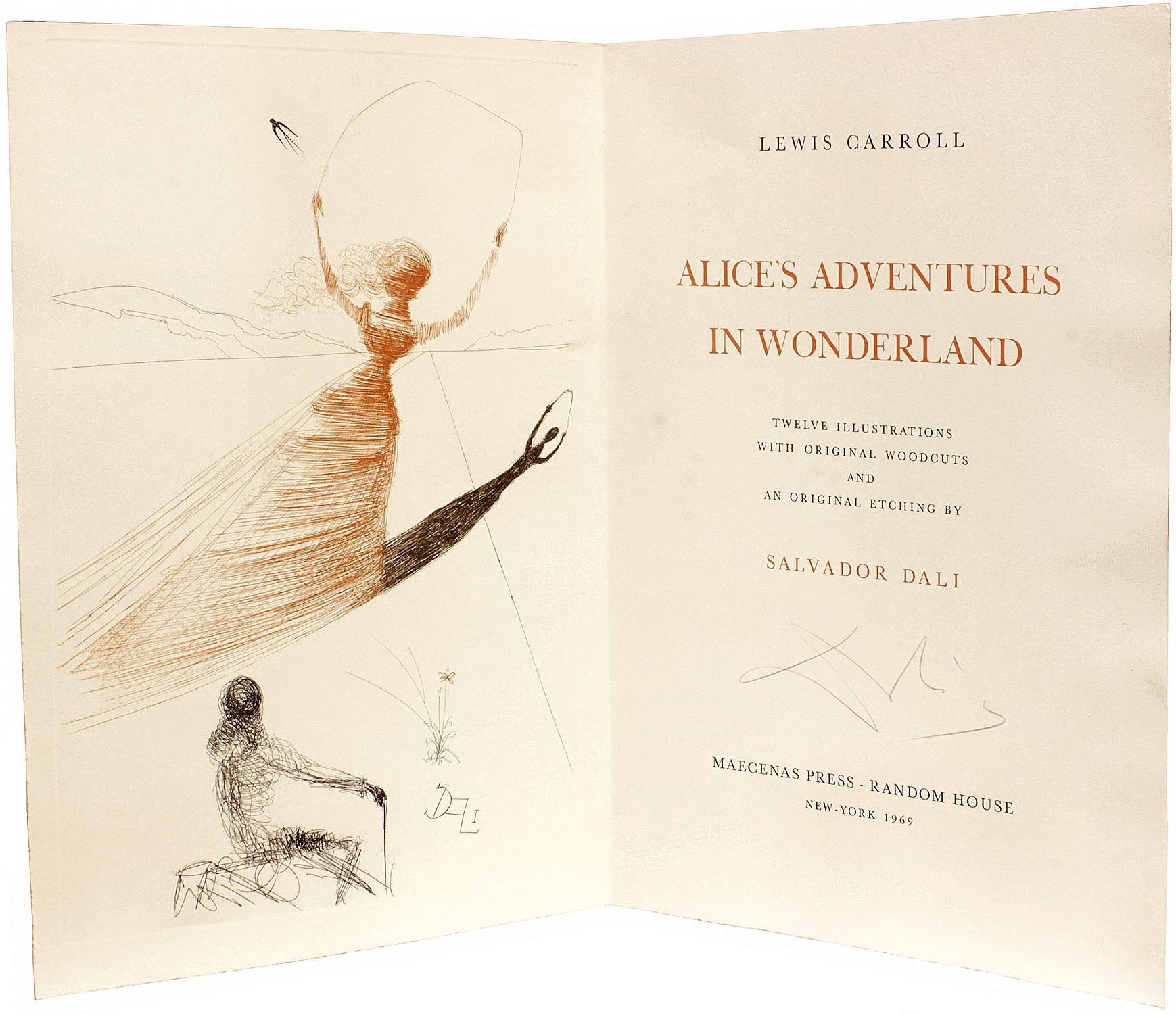 DODGSON. (lewis Carroll) (salvador Dali - Illustrator). Alice's ...