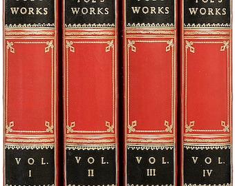 The Works of Edgar Allan Poe 1874 Antique Hardcover Book - Etsy