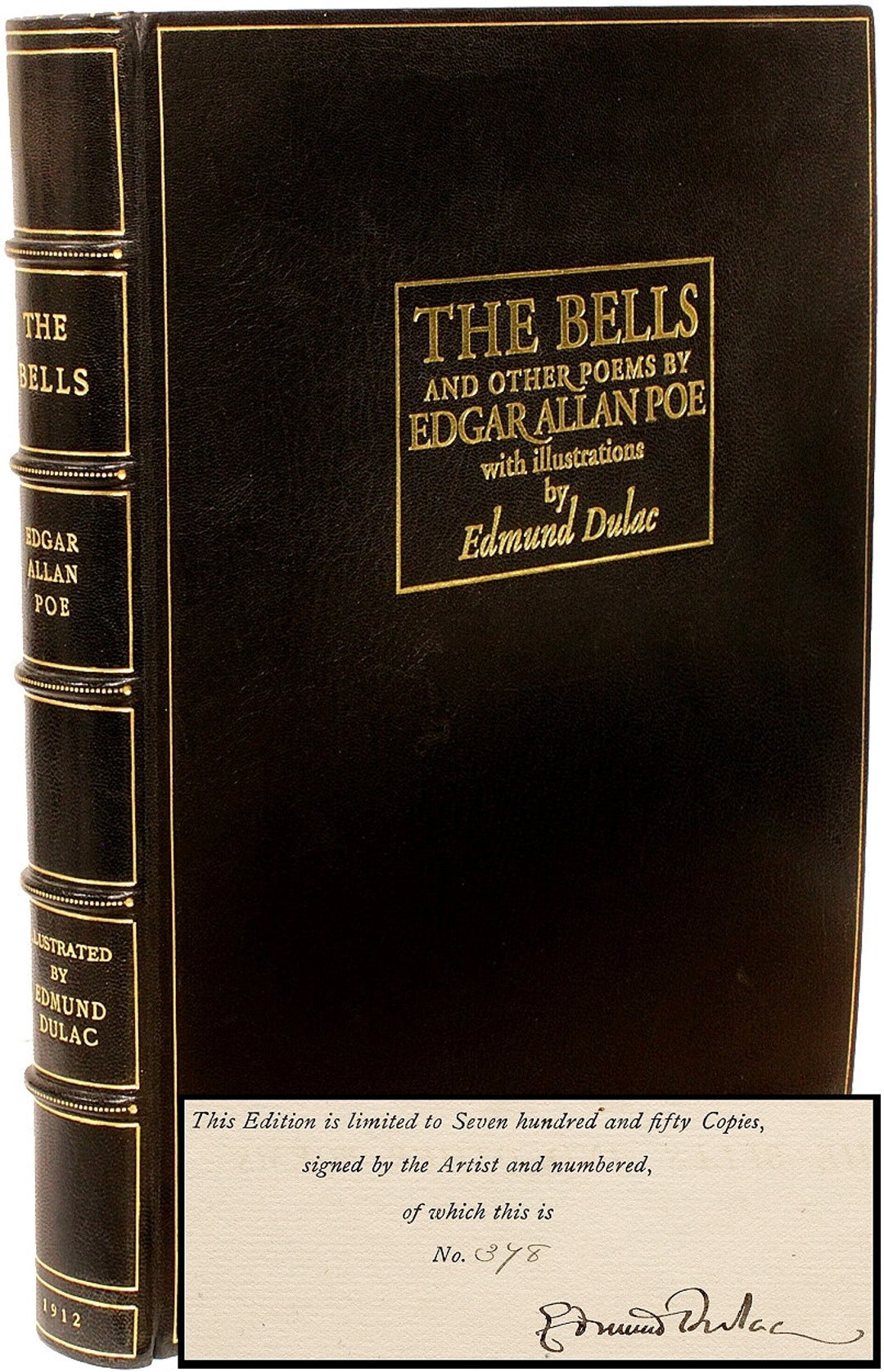 POE, Edgar Allan. the Bells and Other Poems. LIMITED EDITION Signed by