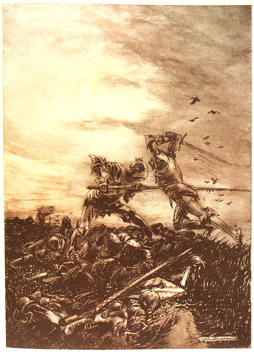 POLLARD, Alfred W. ( Arthur Rackham ). the Romance of King Arthur and ...