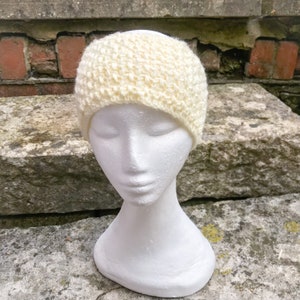 Crochet Ear Warmer Pattern/ Crochet headband/ Wide Headband/ Head Wrap Pattern/ Crochet Turban Pattern/ Simple Crochet Pattern image 5