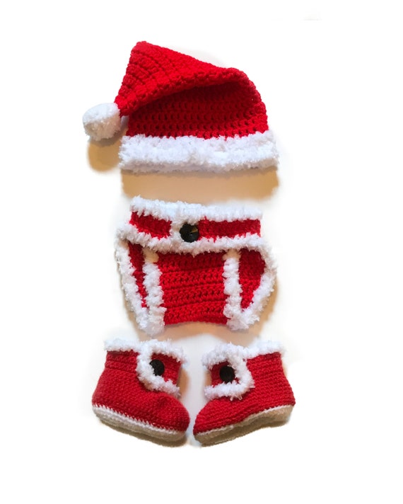 mr and mrs claus baby outfits