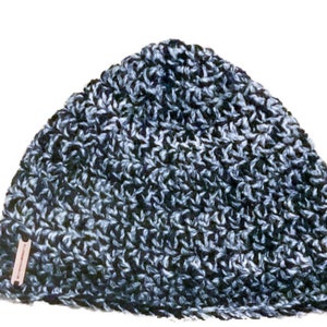 Slouch Crochet Beanie Pattern Simple Pattern With Chunky Yarn 8mm Crochet Hook, Instant Digital Download, Mens Beanie Pattern, Ladies Beanie