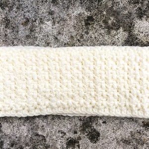 Crochet Ear Warmer Pattern/ Crochet headband/ Wide Headband/ Head Wrap Pattern/ Crochet Turban Pattern/ Simple Crochet Pattern image 6
