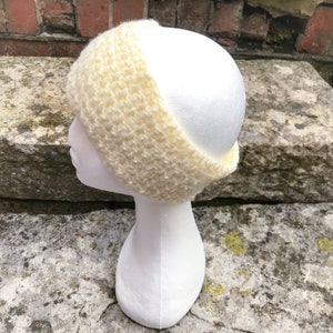 Crochet Ear Warmer Pattern/ Crochet headband/ Wide Headband/ Head Wrap Pattern/ Crochet Turban Pattern/ Simple Crochet Pattern image 2