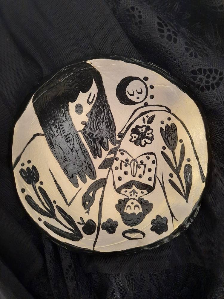 Coupelle Artisanale en Argile, Façonnée à La Main | Endormie