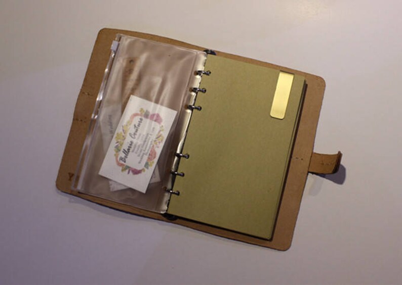 Vegan Leather Journal Free Personalized Engraving Notebook Etsy