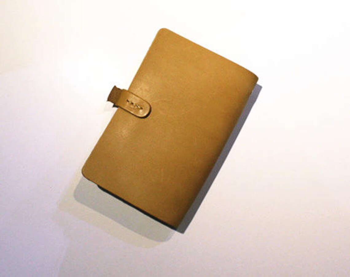Vegan Leather Journal Free Personalized Engraving Notebook Etsy