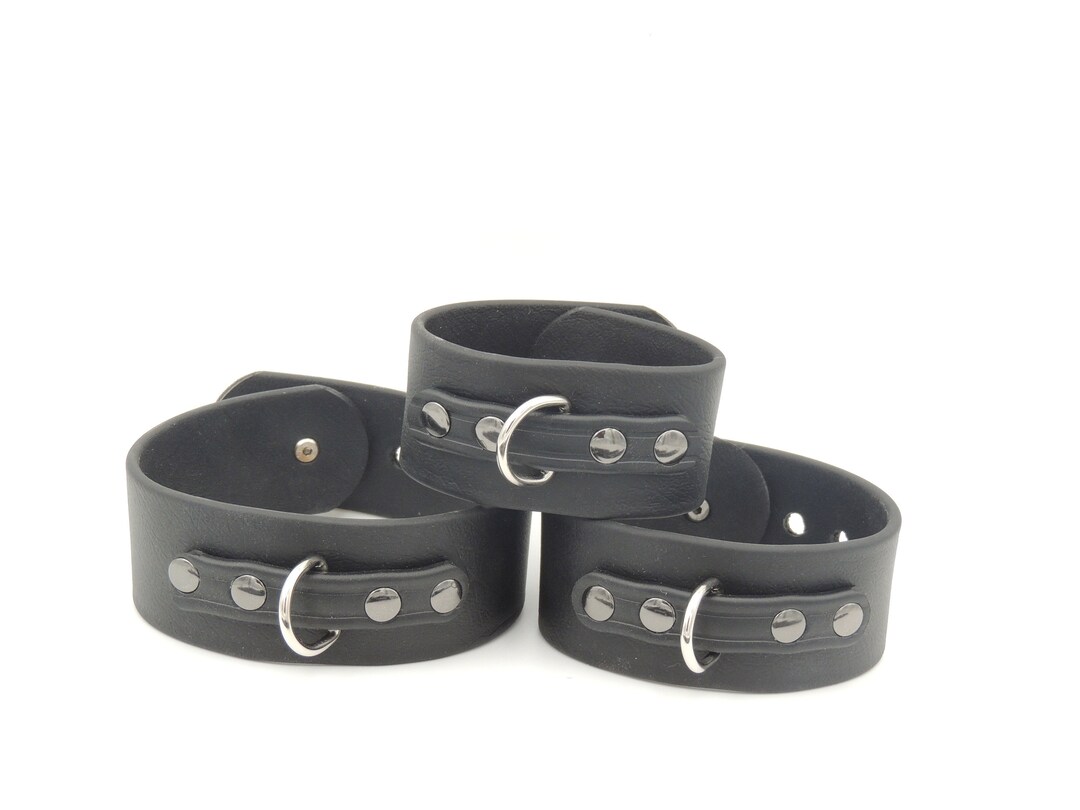 Locking Bondage Cuffs Wrist and Ankles BDSM Toy Etsy