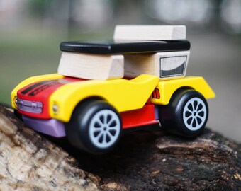 Wooden toy / wooden car / constructor car / small toy car / educational toy / eco-toy / wooden constructor / logic games