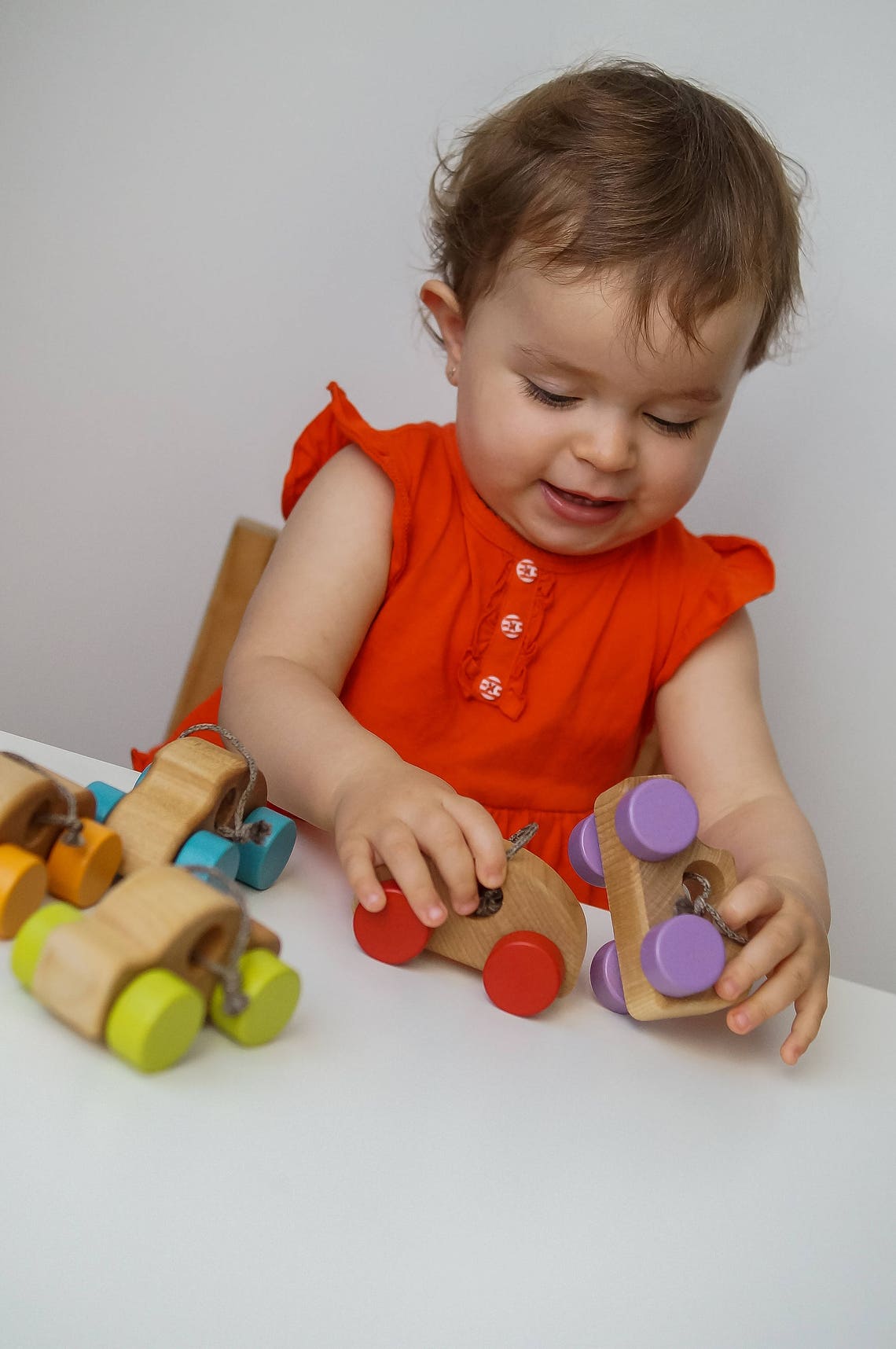 Toddler Toy Gift / Toy Set / Eco Friendly Toy / Boy Car Toy / Wooden