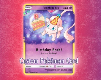 Cartes Pokemon Mew Anniversaire Tcg Cartes A Carte Holo Etsy France Cartes Pokemon Mew Anniversaire Tcg Cartes A Carte Holo Etsy France