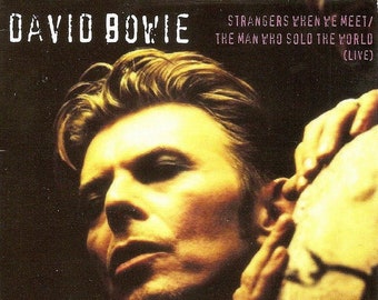 Strangers When We Meet/ The Man who Sold the World   David Bowie  Cd Single BOX 123