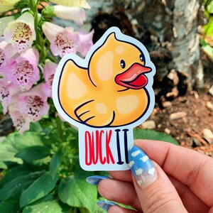 Duck It Vinyl-Aufkleber