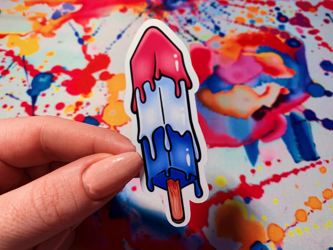 Bomp Pop Sticker Bomb Pop Vinyl Sticker - Etsy
