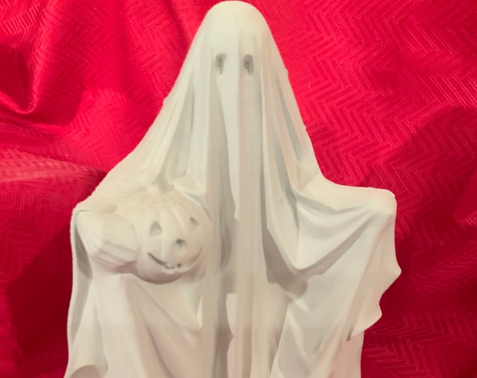 Light up Ceramic Ghost Etsy
