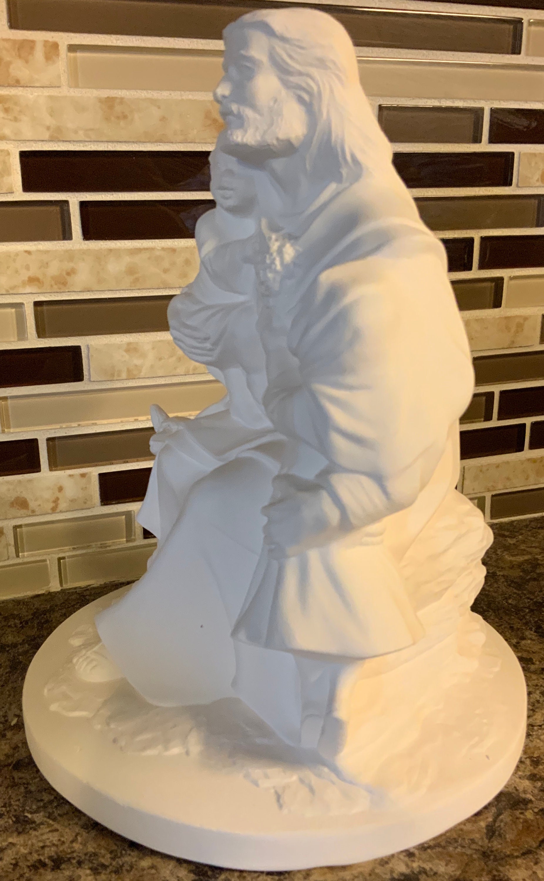 Ceramic Bisquejesus W/childrenreligious Jesuskimble Mold Etsy