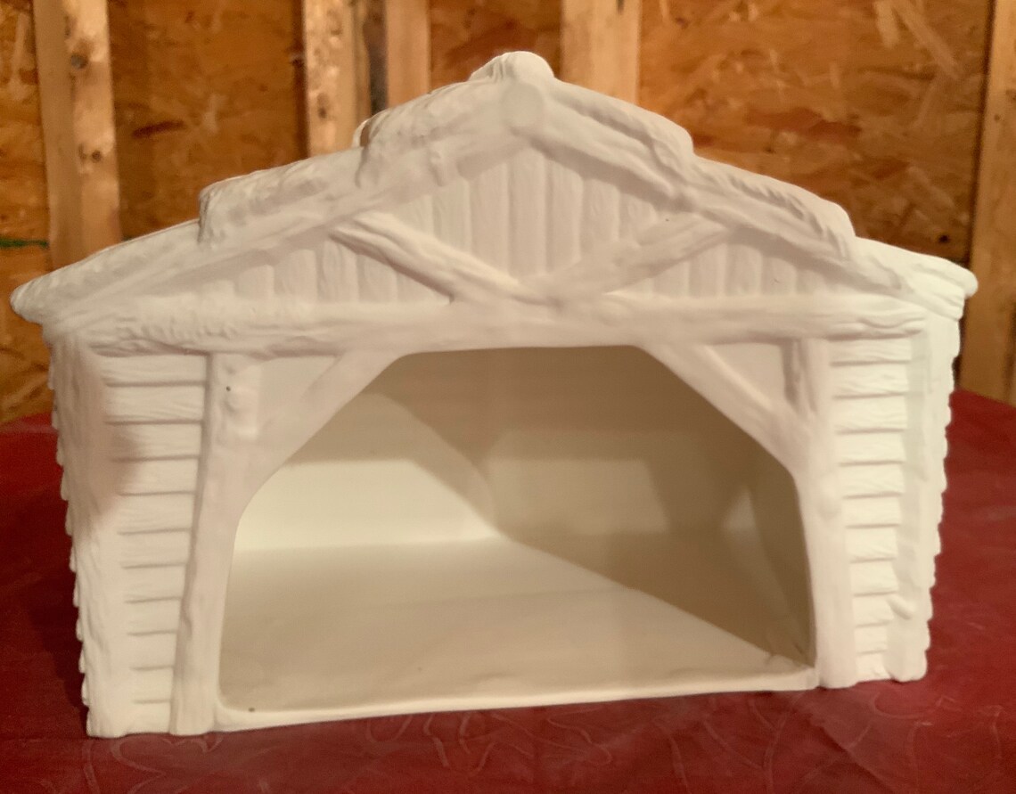 Ceramic BisqueSTABLE 7 1/2 x 11 Scioto mold Etsy