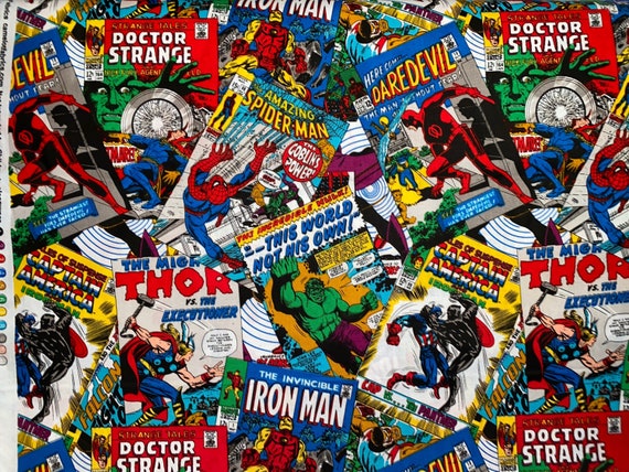 Marvel Comics Avengers Characters Avengers Jersey Stoff Avengers