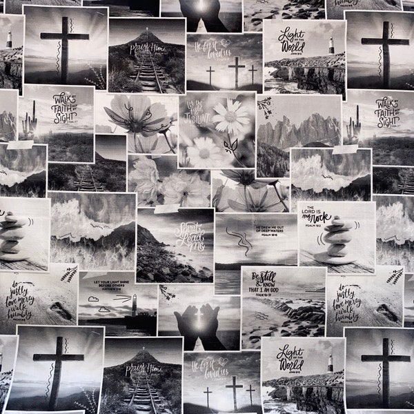 Christian Fabric Etsy