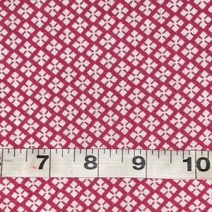 Pink Diamonds Fabric, 3 1/4 Yards, Diamonds fabric, quilting fabric, Geometric Fabric, pink Fabric, DIY Mask fabric