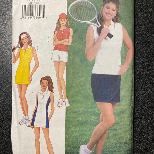 Tennis Dress Pattern Etsy