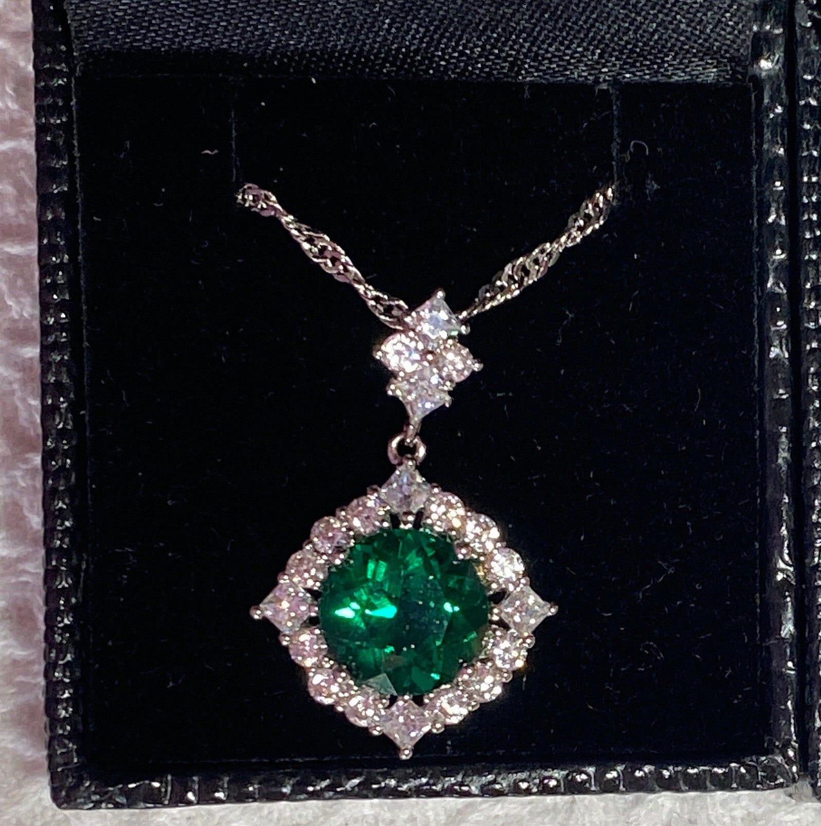 Gold coast jewelry platinum plated necklace deals