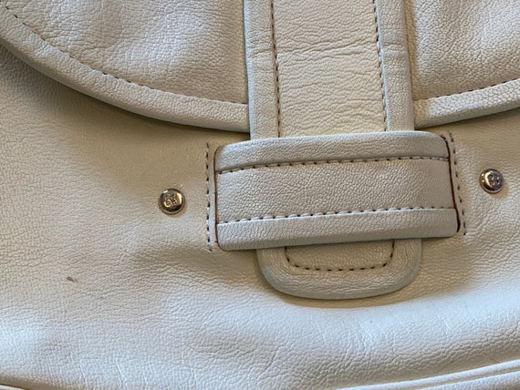 Kate Spade Purse, Leather shoulder bag, Creamy Wh… - image 3