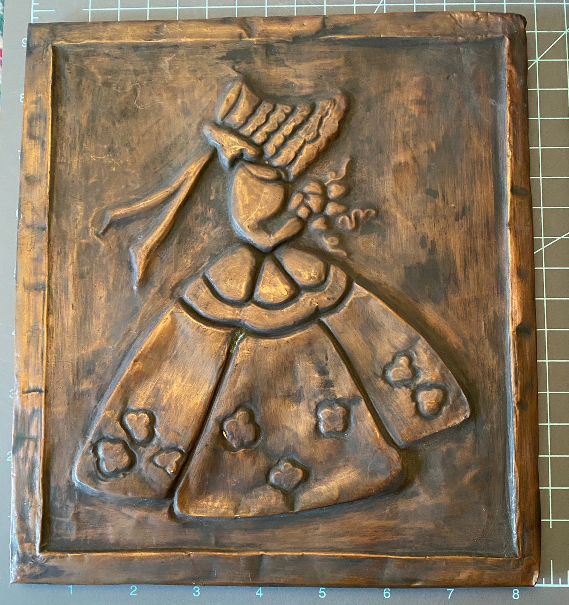 Copper Pictures Copper Sheet Art Etching Vintage Copper Etsy