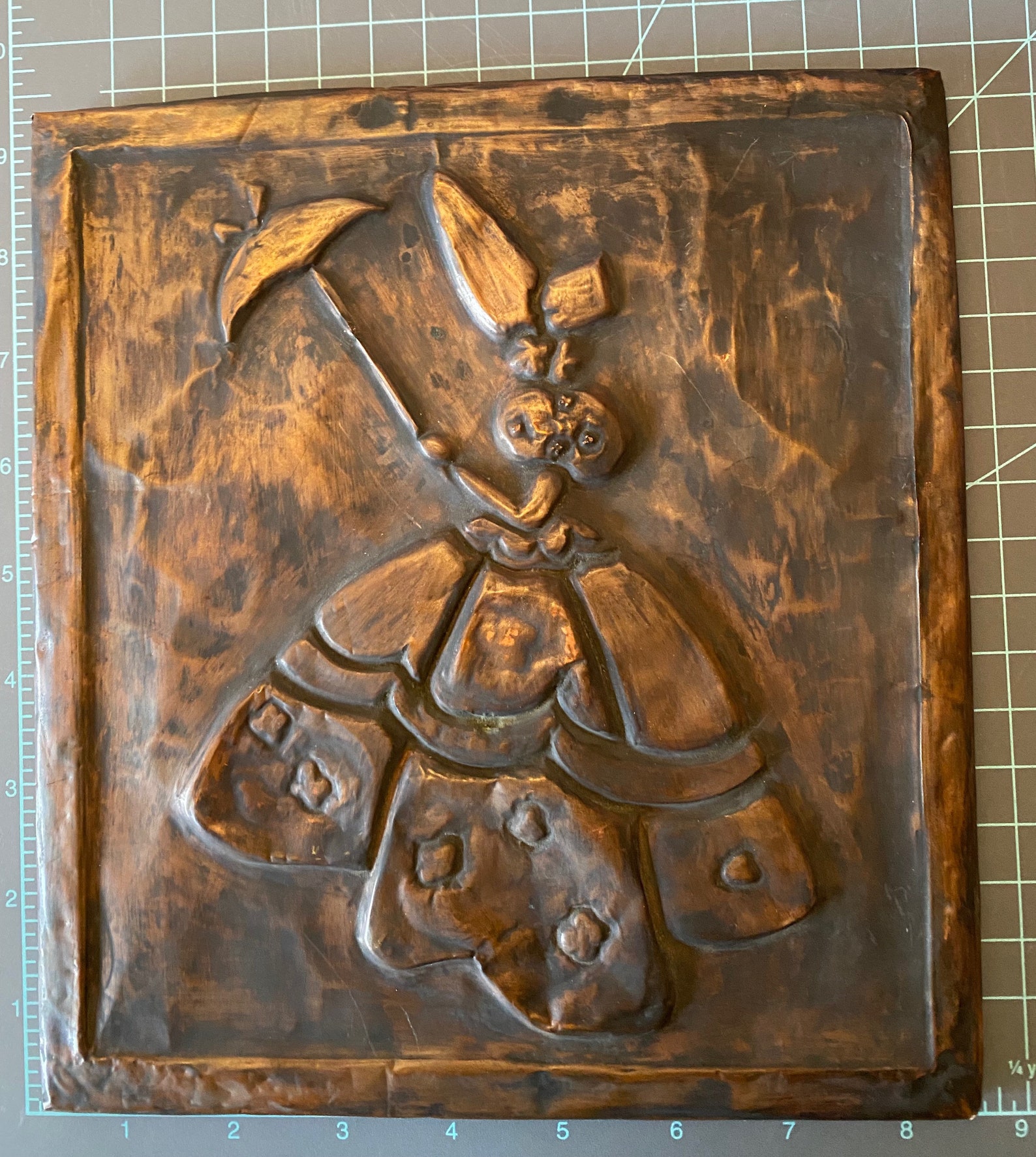 Copper Pictures Copper Sheet Art Etching Vintage Copper Etsy