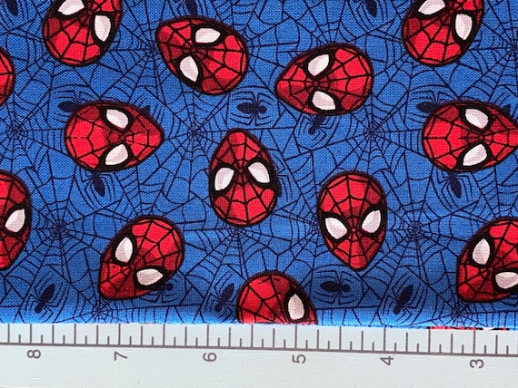  Fat Quarter 1/4 Yard - Spiderman Superhero Sewing Fabric 100%  Cotton (18 x 21) : Arts, Crafts & Sewing