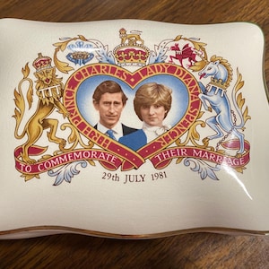 Royal Family Memorabilia, Trinket Box, Jewelry Storage, Weatherby Royal Falcon Gift Ware, Gift Idea, Wedding Commemorative
